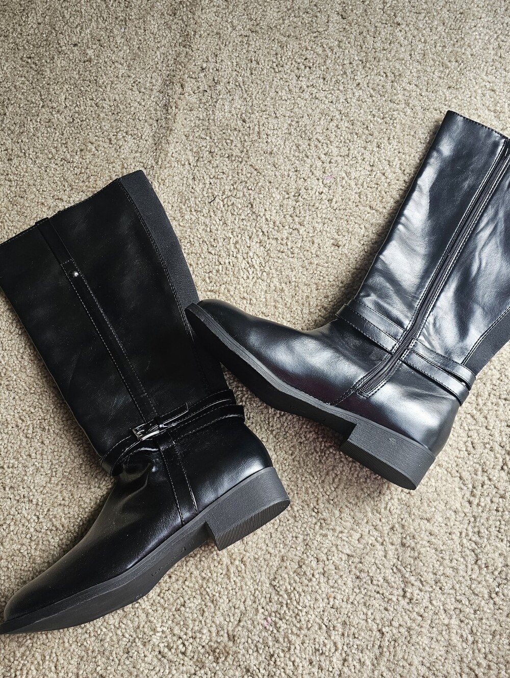 NEW American Eagle Size 12 Black Tall Boots - Picture 2 of 7